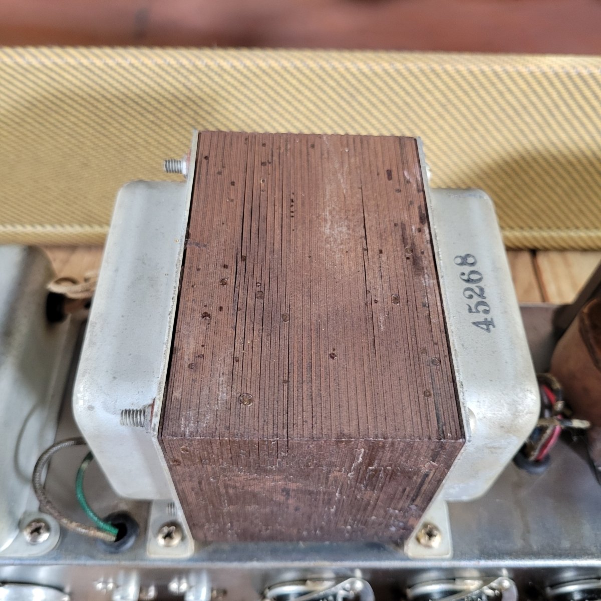 Fender High Power Tweed Twin 5F8 1958 - Mahar's Vintage Guitars