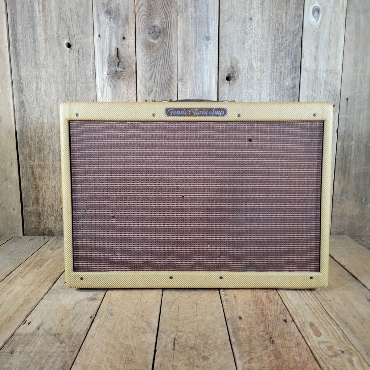 Fender High Power Tweed Twin 5F8 1958 - Mahar's Vintage Guitars