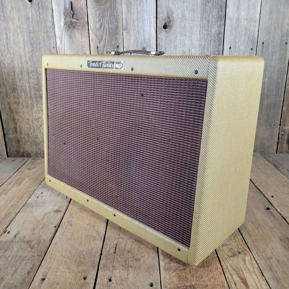Fender High Power Tweed Twin 5F8 1958 - Mahar's Vintage Guitars