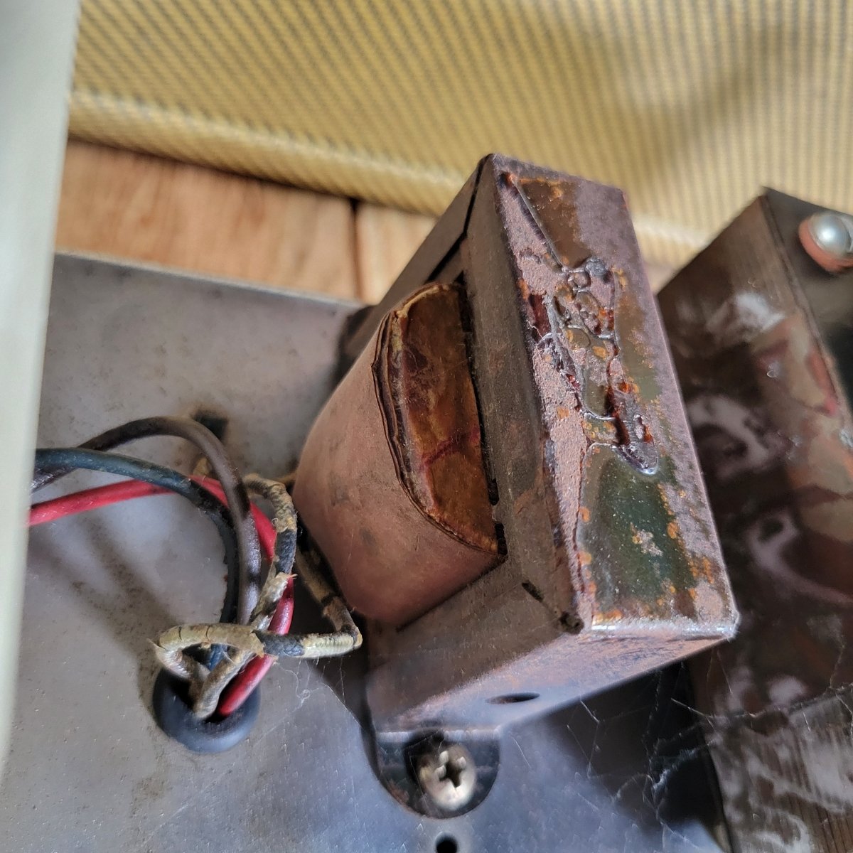 Fender High Power Tweed Twin 5F8 1958 - Mahar's Vintage Guitars