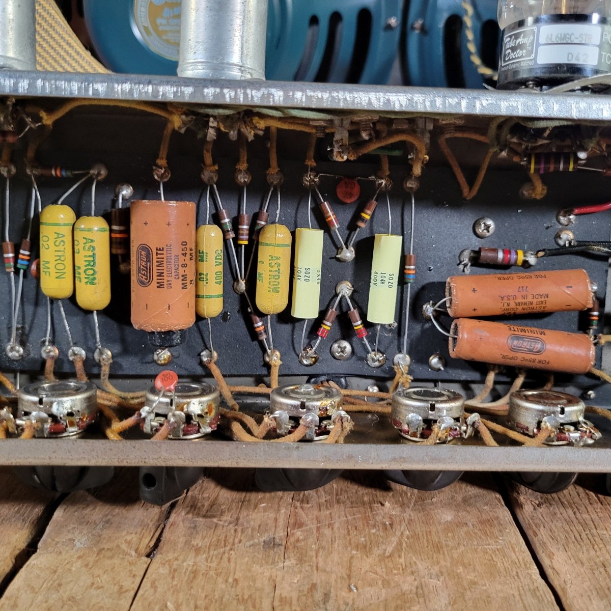 Fender High Power Tweed Twin 5F8 1958 - Mahar's Vintage Guitars