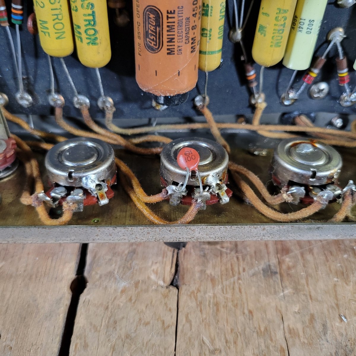 Fender High Power Tweed Twin 5F8 1958 - Mahar's Vintage Guitars