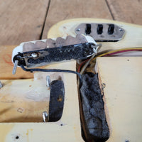 Fender Jaguar 1963 Custom Color Blonde over Ash - Mahar's Vintage Guitars