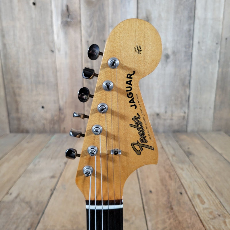 Fender Jaguar 1963 Custom Color Blonde over Ash - Mahar's Vintage Guitars