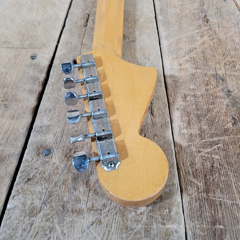 Fender Jaguar 1963 Custom Color Blonde over Ash - Mahar's Vintage Guitars