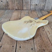 Fender Jaguar 1963 Custom Color Blonde over Ash - Mahar's Vintage Guitars