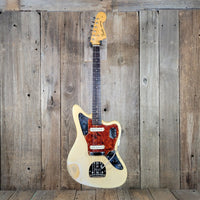 Fender Jaguar 1963 Custom Color Blonde over Ash - Mahar's Vintage Guitars