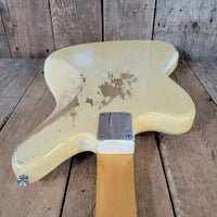 Fender Jaguar 1963 Custom Color Blonde over Ash - Mahar's Vintage Guitars