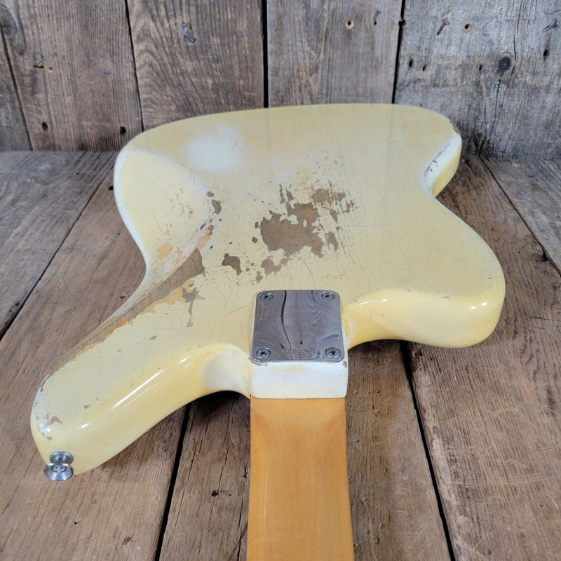 Fender Jaguar 1963 Custom Color Blonde over Ash - Mahar's Vintage Guitars