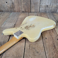 Fender Jaguar 1963 Custom Color Blonde over Ash - Mahar's Vintage Guitars