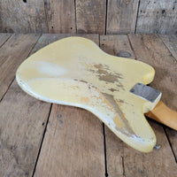 Fender Jaguar 1963 Custom Color Blonde over Ash - Mahar's Vintage Guitars