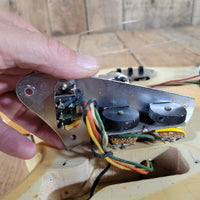 Fender Jaguar 1963 Custom Color Blonde over Ash - Mahar's Vintage Guitars