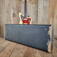 Fender Jaguar 1963 Custom Color Blonde over Ash - Mahar's Vintage Guitars