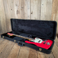 Fender Jaguar Bass Hot Rod Red CIJ 2006 w/ hard case & paperwork - Mahar's Vintage Guitars