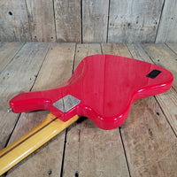 Fender Jaguar Bass Hot Rod Red CIJ 2006 w/ hard case & paperwork - Mahar's Vintage Guitars
