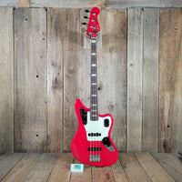 Fender Jaguar Bass Hot Rod Red CIJ 2006 w/ hard case & paperwork - Mahar's Vintage Guitars