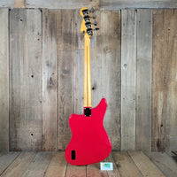 Fender Jaguar Bass Hot Rod Red CIJ 2006 w/ hard case & paperwork - Mahar's Vintage Guitars