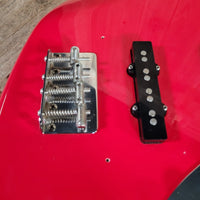 Fender Jaguar Bass Hot Rod Red CIJ 2006 w/ hard case & paperwork - Mahar's Vintage Guitars