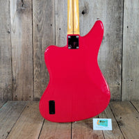 Fender Jaguar Bass Hot Rod Red CIJ 2006 w/ hard case & paperwork - Mahar's Vintage Guitars