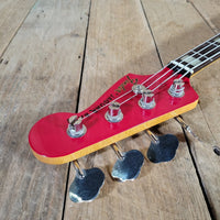 Fender Jaguar Bass Hot Rod Red CIJ 2006 w/ hard case & paperwork - Mahar's Vintage Guitars