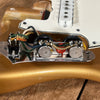 Fender Jaguar Firemist Gold 1966 Complete with Hang Tag Slab Board Dots and Binding 1966 - Mahar's Vintage Guitars