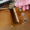 Fender Jaguar Firemist Gold 1966 Complete with Hang Tag Slab Board Dots and Binding 1966 - Mahar's Vintage Guitars