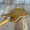 Fender Jaguar Firemist Gold 1966 Complete with Hang Tag Slab Board Dots and Binding 1966 - Mahar's Vintage Guitars