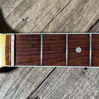 Fender Jaguar Firemist Gold 1966 Complete with Hang Tag Slab Board Dots and Binding 1966 - Mahar's Vintage Guitars