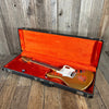 Fender Jaguar Firemist Gold 1966 Complete with Hang Tag Slab Board Dots and Binding 1966 - Mahar's Vintage Guitars