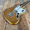 Fender Jaguar Firemist Gold 1966 Complete with Hang Tag Slab Board Dots and Binding 1966 - Mahar's Vintage Guitars
