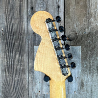 Fender Jaguar Firemist Gold 1966 Complete with Hang Tag Slab Board Dots and Binding 1966 - Mahar's Vintage Guitars