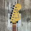 Fender Jaguar Firemist Gold 1966 Complete with Hang Tag Slab Board Dots and Binding 1966 - Mahar's Vintage Guitars