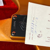 Fender Jaguar Firemist Gold 1966 Complete with Hang Tag Slab Board Dots and Binding 1966 - Mahar's Vintage Guitars