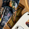 Fender Jaguar Firemist Gold 1966 Complete with Hang Tag Slab Board Dots and Binding 1966 - Mahar's Vintage Guitars