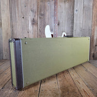 Fender Jazz Bass American Professional II Fretless 2023 Olympic White w/ Tweed Case & Paperwork - Mahar's Vintage Guitars