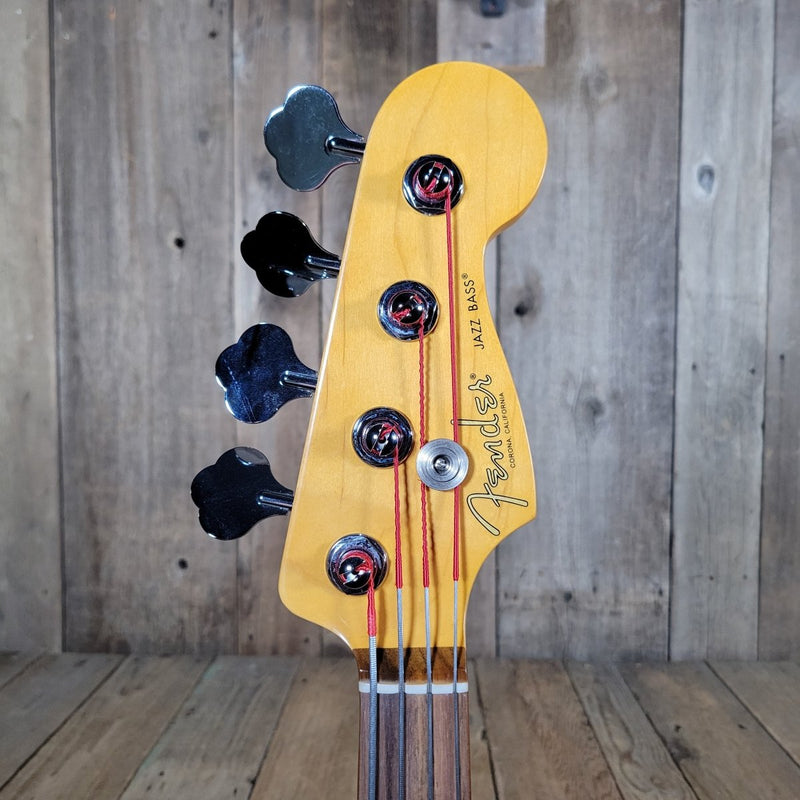 Fender Jazz Bass American Professional II Fretless 2023 Olympic White w/ Tweed Case & Paperwork - Mahar's Vintage Guitars