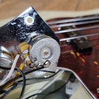 Fender Jazz Bass American Professional II Fretless 2023 Olympic White w/ Tweed Case & Paperwork - Mahar's Vintage Guitars