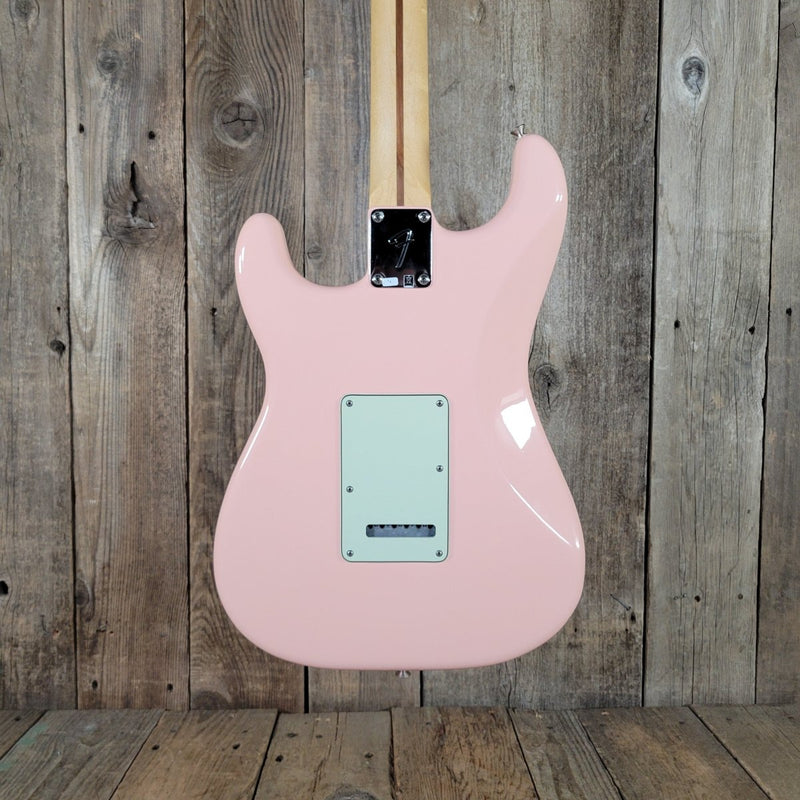 Fender Limited Edition Player Stratocaster 2020 – Shell Pink, MIM, Original Gig Bag - Mahar's Vintage Guitars