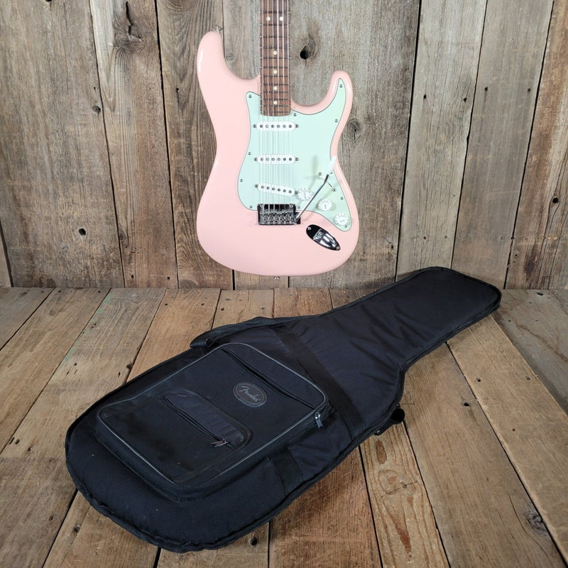 Fender Limited Edition Player Stratocaster 2020 – Shell Pink, MIM, Original Gig Bag - Mahar's Vintage Guitars