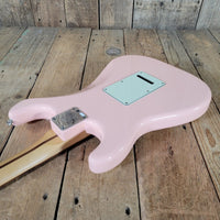 Fender Limited Edition Player Stratocaster 2020 – Shell Pink, MIM, Original Gig Bag - Mahar's Vintage Guitars