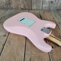 Fender Limited Edition Player Stratocaster 2020 – Shell Pink, MIM, Original Gig Bag - Mahar's Vintage Guitars