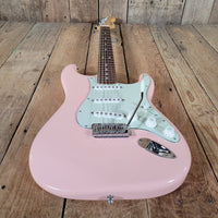 Fender Limited Edition Player Stratocaster 2020 – Shell Pink, MIM, Original Gig Bag - Mahar's Vintage Guitars