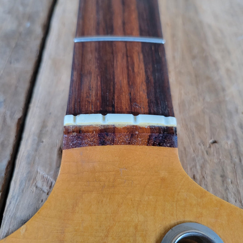 Fender Mustang Bass Neck 1966 Vintage Bass Guitar Part - Mahar's Vintage Guitars