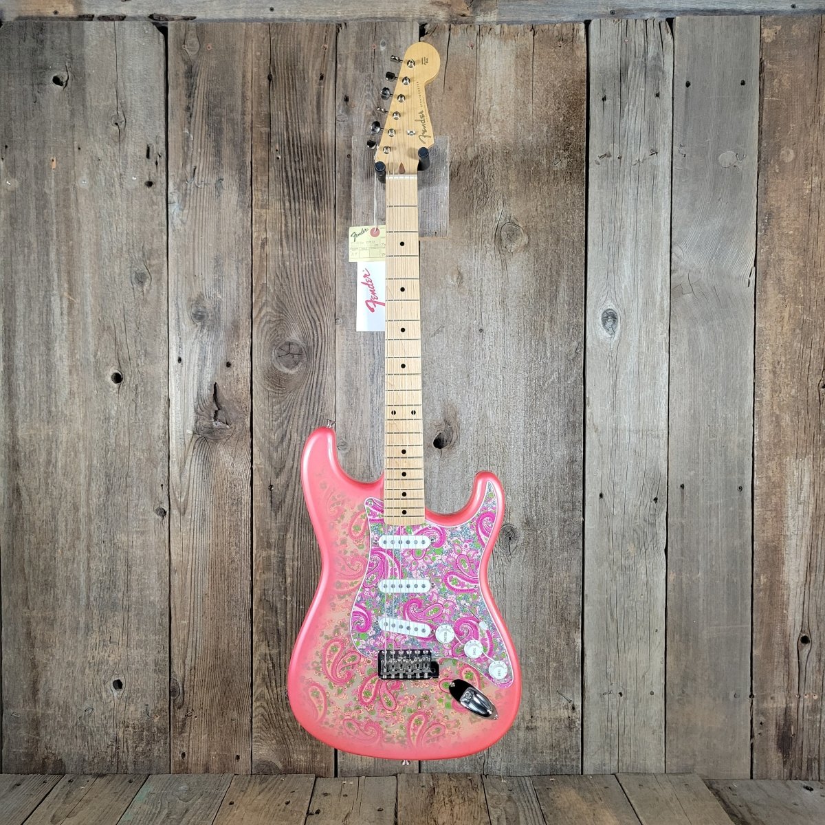 Fender Pink Paisley Stratocaster CIJ Mint w/Tags w/TKL Tweed Case 2003 - Mahar's Vintage Guitars