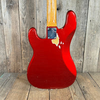 Fender Precision Bass 1966 Candy Apple Red - Mahar's Vintage Guitars