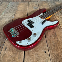 Fender Precision Bass 1966 Candy Apple Red - Mahar's Vintage Guitars