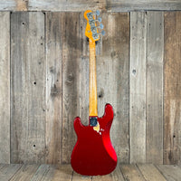 Fender Precision Bass 1966 Candy Apple Red - Mahar's Vintage Guitars