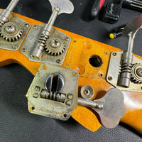 Fender Precision Bass 1966 Candy Apple Red - Mahar's Vintage Guitars