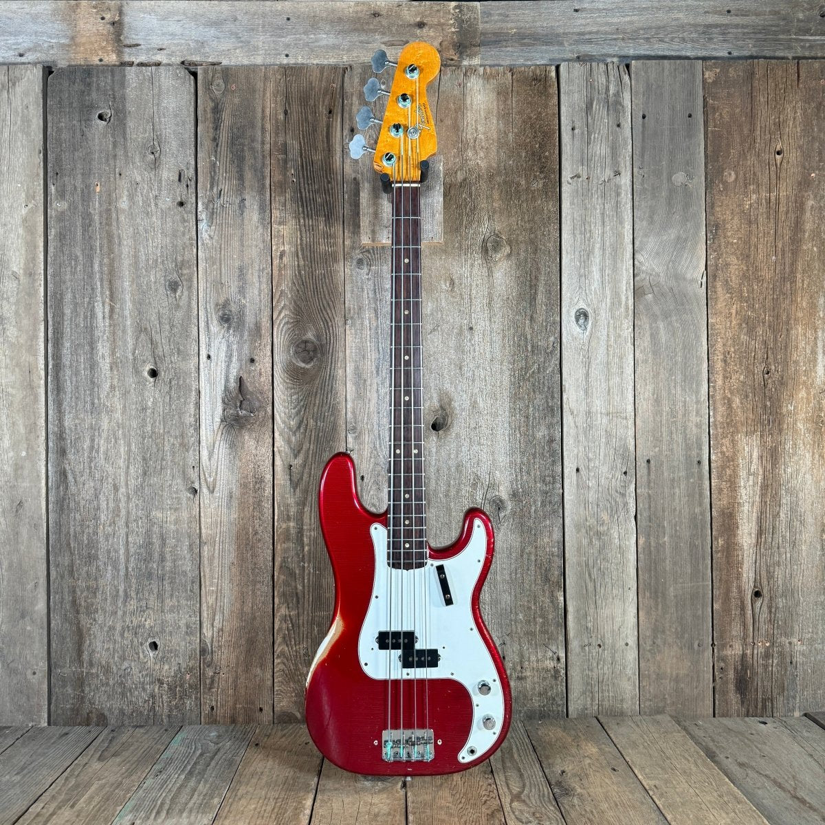 Fender Precision Bass 1966 Candy Apple Red – Mahar's Vintage