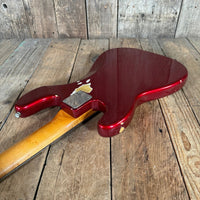 Fender Precision Bass 1966 Candy Apple Red - Mahar's Vintage Guitars